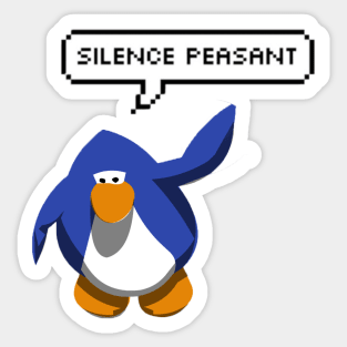 club penguin sticker Sticker